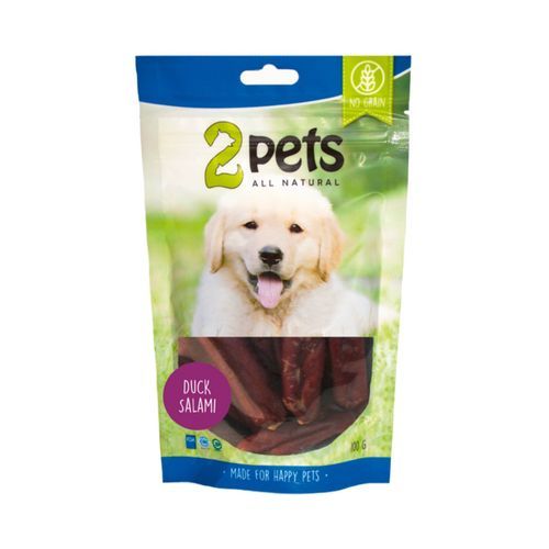 2pets Dogsalami - Duck / 100 g