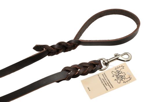 Alac Läderkoppel Extra Långt - Brun - 225x15