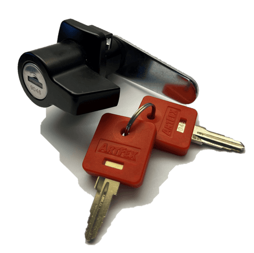 Reservdel Nya låset inkl 2 nycklar