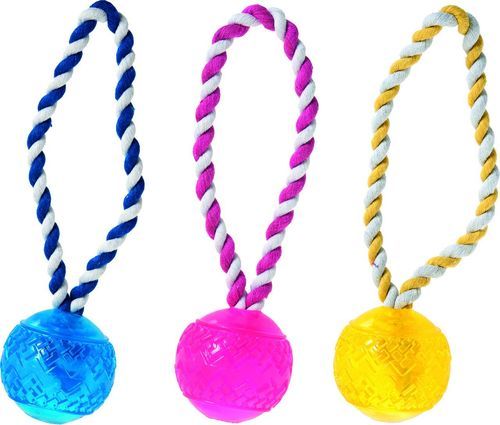 Flytande boll med rep