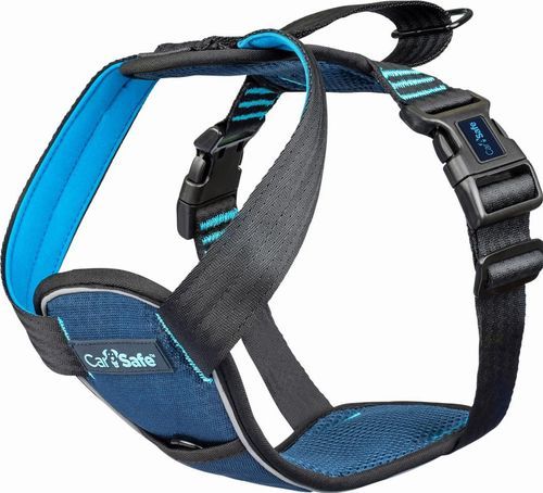 CarSafe Krocktestad Hundsele - Blå (S)