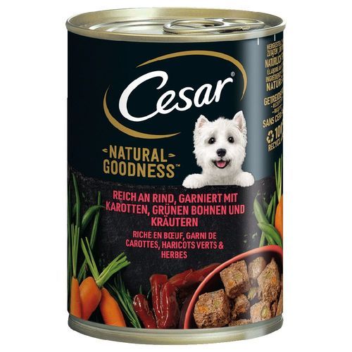 Cesar Natural Goodness - Nötkött 12 x 400 g