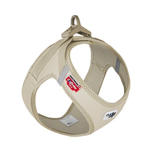 Curli Clasp Cord Step-In Sele Tan - XXXS