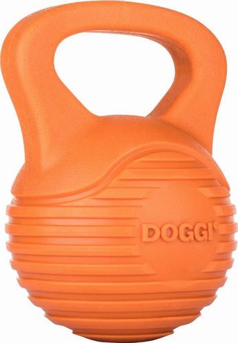 DOGGI Kettlebell Hundleksak - Orange