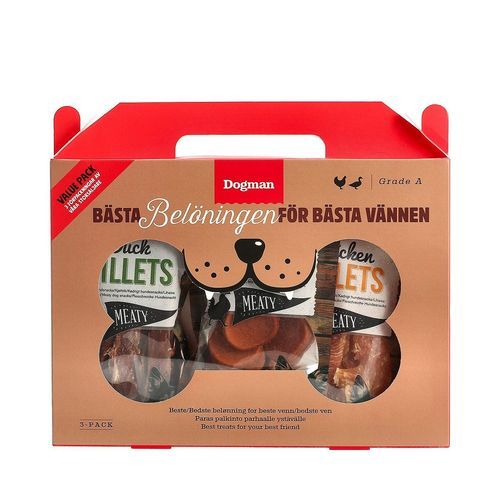Dogman Belöningsmix - 3-pack