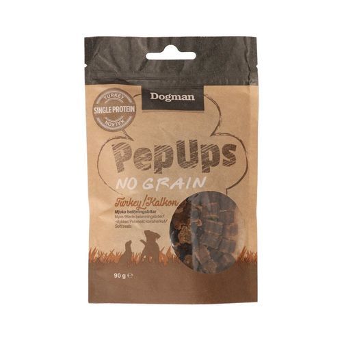 Dogman Pepups No Grain - Kalkon / 90 g