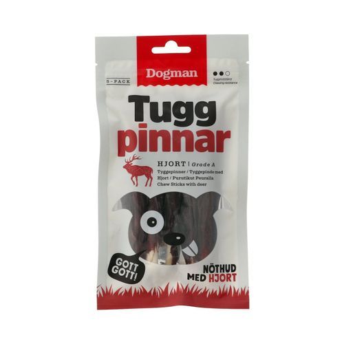 Dogman Tuggpinnar Hjort - 12 cm / 5-pack