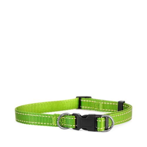 Iris Nylonhalsband - Grön / 35-50 cm / 15 mm