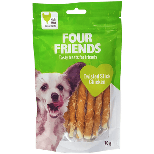 Twisted Stick Chicken 4-pack, 25cm