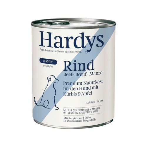 Hardys Sensitive 6 x 800 g - Nötkött