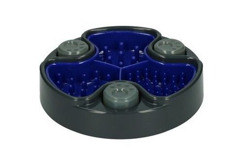 Puzzle & Feed Matskål - Blå