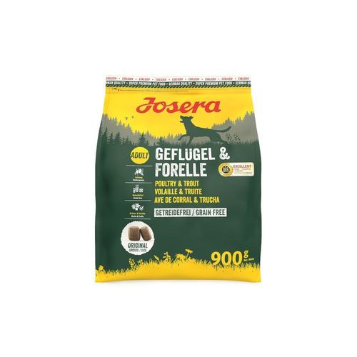 Josera med fjäderfä & öring - 900 g