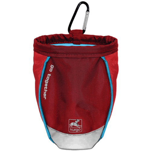 Go Stuff It Dog Treat Bag Red 19x14x8cm