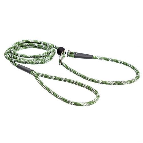 Retrieverkoppel Runt - Olivgrön 3m