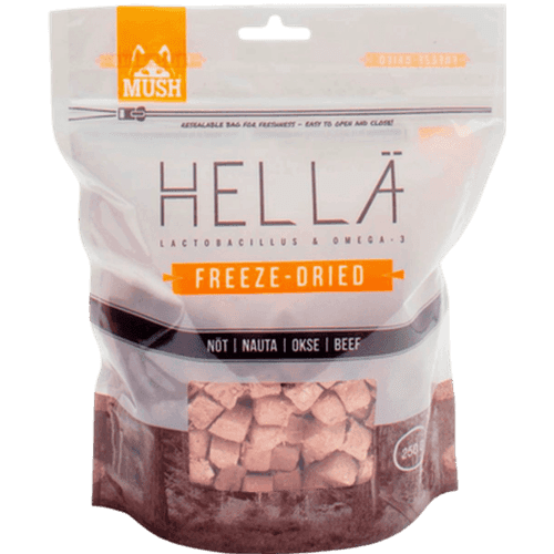 Hellä Freeze Dried Beef Brown 250 g