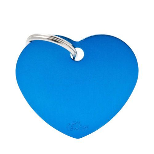 MyFamily Basic Blå - Hjärta / Large