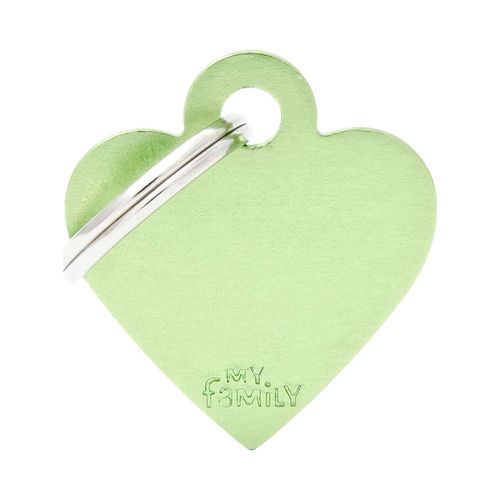 MyFamily Basic Grön - Hjärta / Small