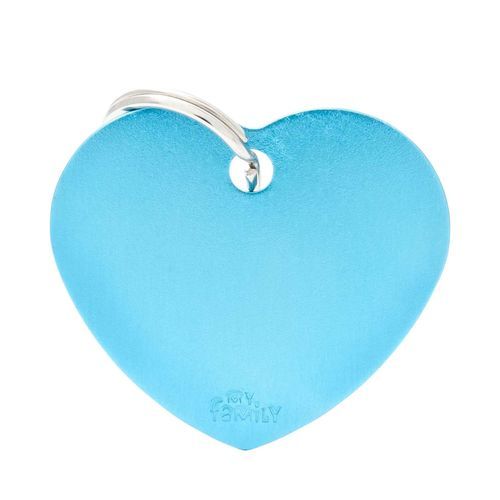 MyFamily Basic Turkos - Hjärta / Large