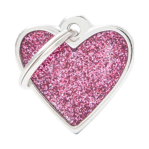 MyFamily Shine Rosa - Hjärta / Small