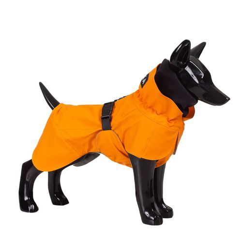 Reflekterande Regnjacka Hund, Orange - 50