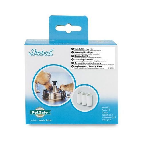 3-pack kolfilter till Drinkwell 360