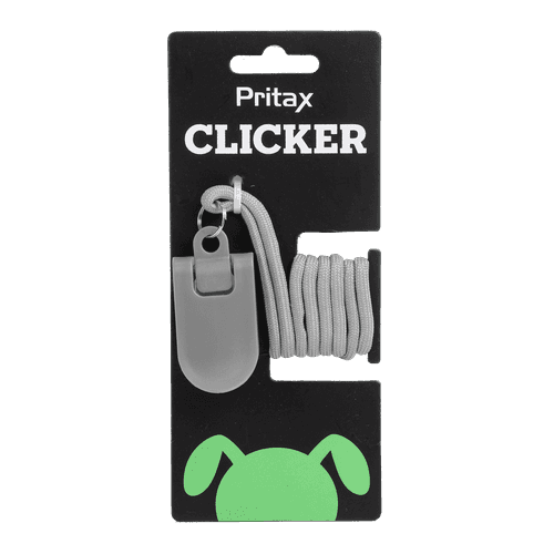 Klicker, 6x3cm, Grå