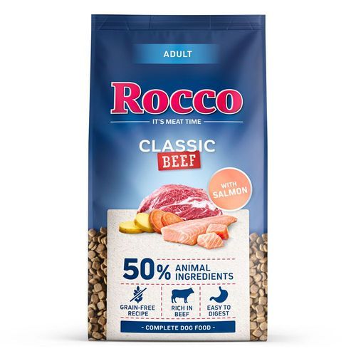 Rocco Adult Classic nötkött med lax - 10 kg