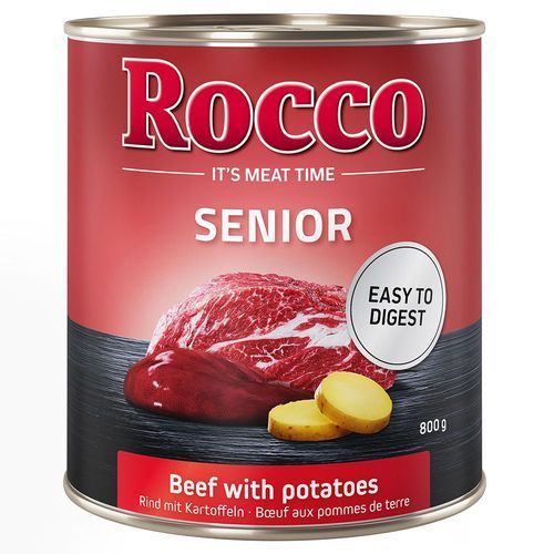 Rocco Senior 6 x 800 g  - Nötkött med potatis