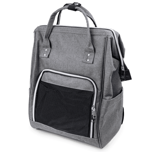 Ryggsäck Hugo, 30x20x43cm, Grå