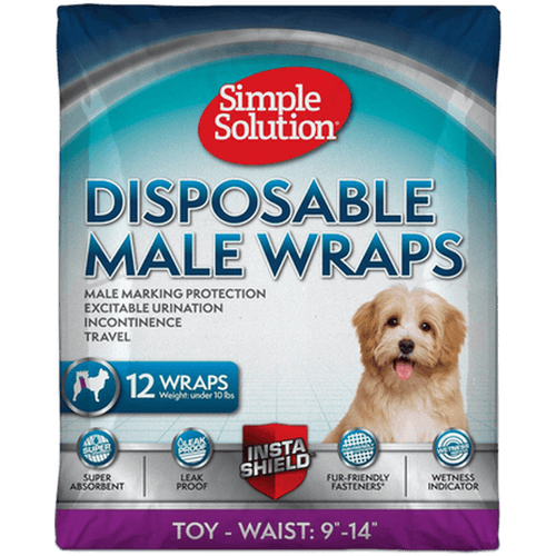 Disposable Male Wrap Small