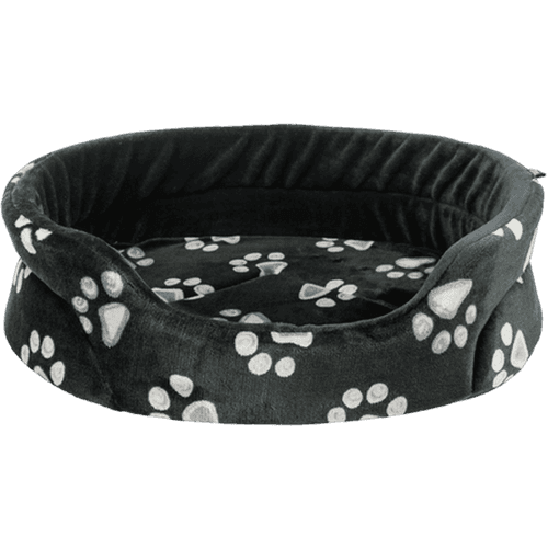 Jimmy Bed Soft Plush Black 45 x 35 cm