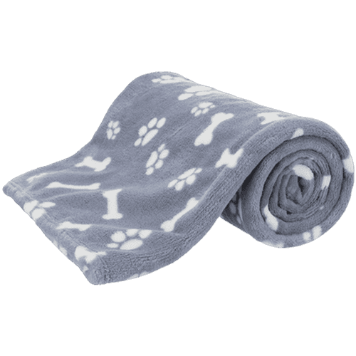Kenny Blanket, Plush 75x50 cm, Blue