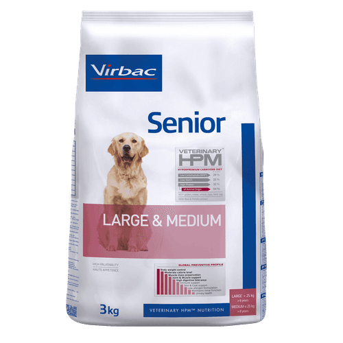 Senior Hundfoder Large & Medium - 3 kg