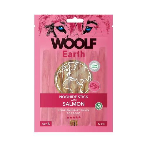 WOOLF Earth Noohide Stick Salmon - Small