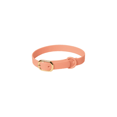 Vattentätt halsband hund - Persika / S (20-30cm)