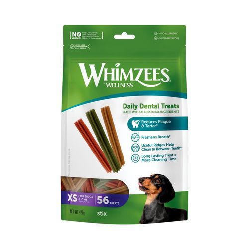 Whimzees Stix - XS (2-7 kg) / 56-pack