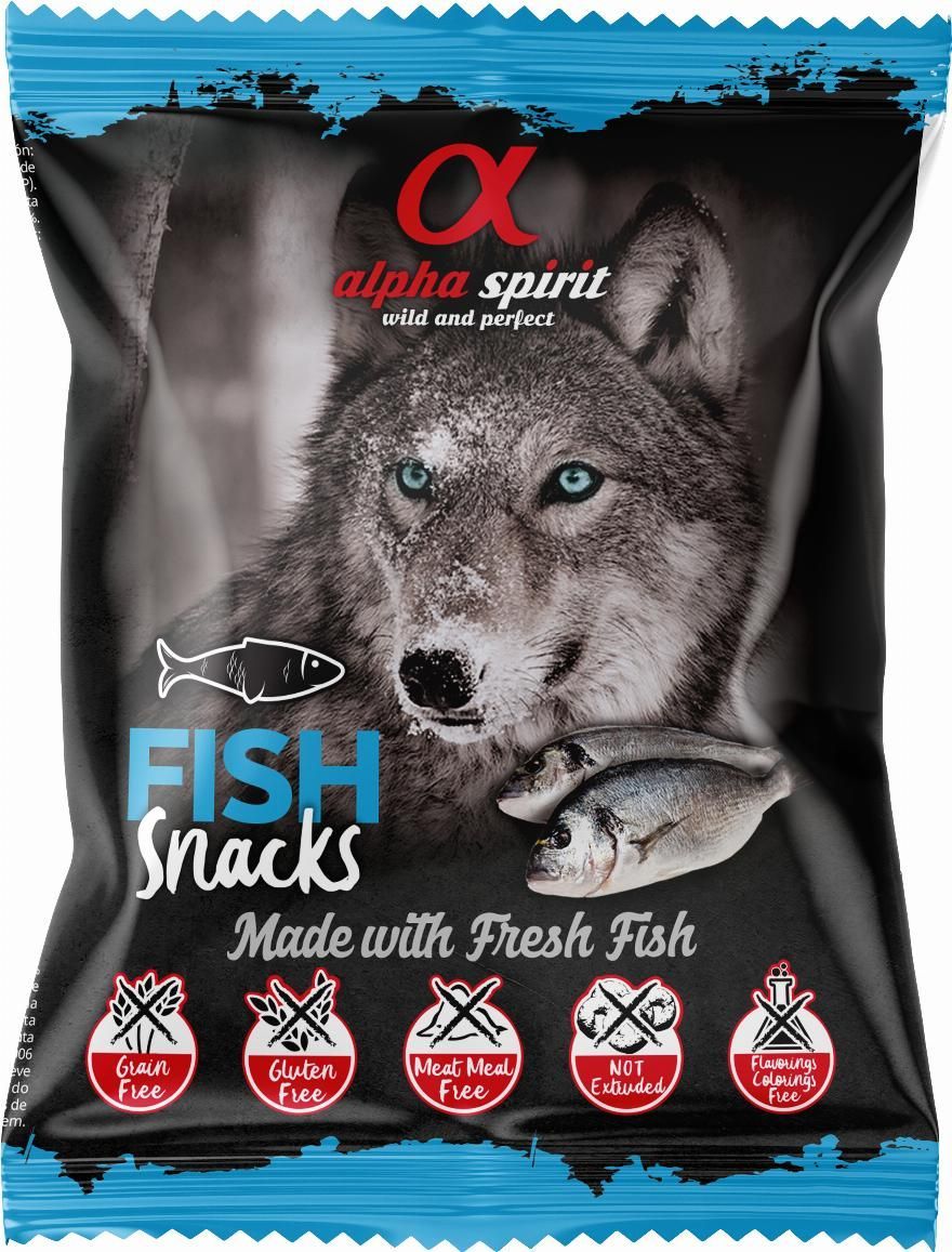 AlphaSpirit Snack Hundgodis Fisk  50 g