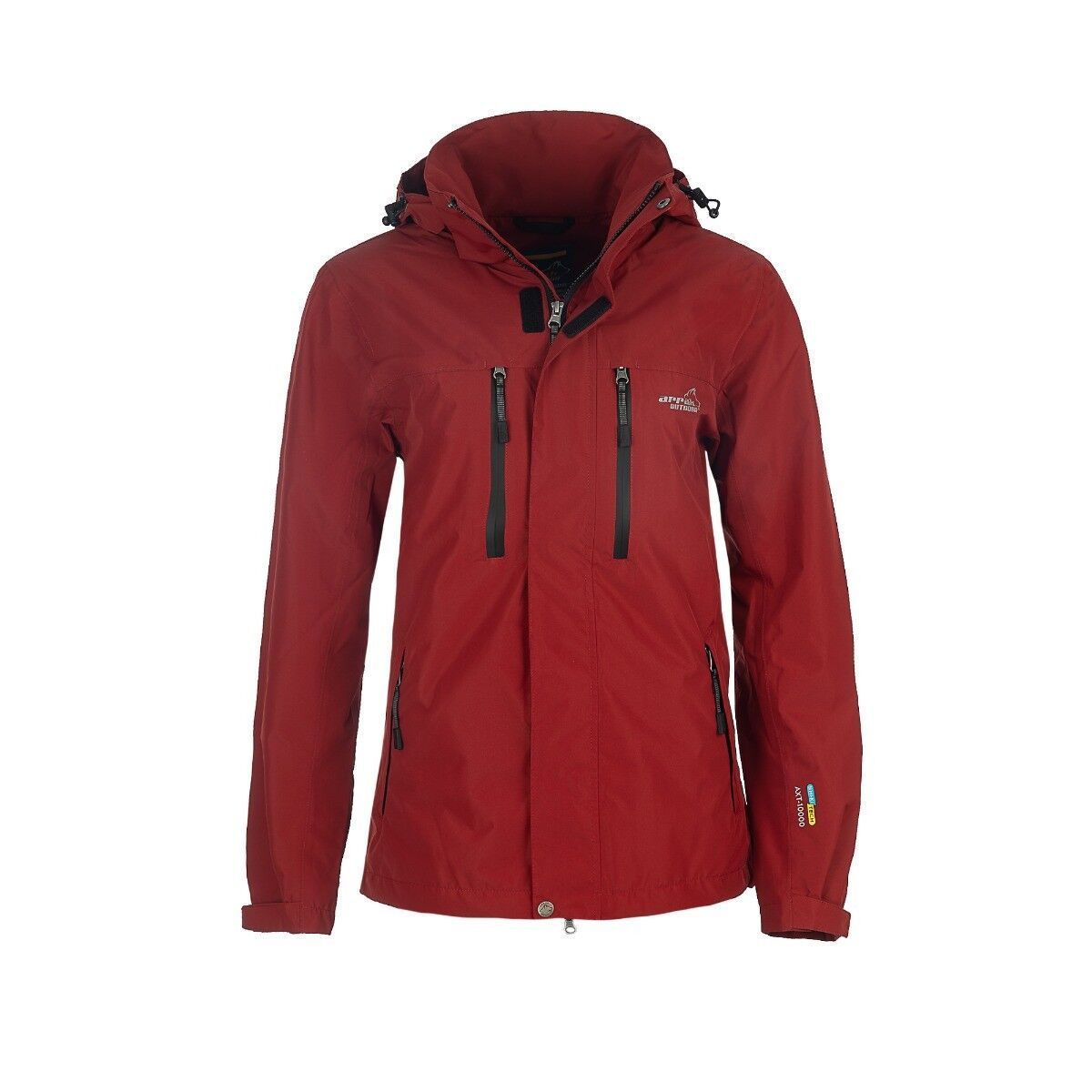 Arrak Outdoor Regnjacka Dam - Röd  (XXL)