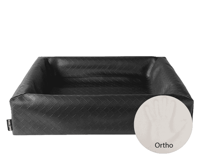 Biabädd Ortho Svart Square Nr 2 - 50 x 60 cm
