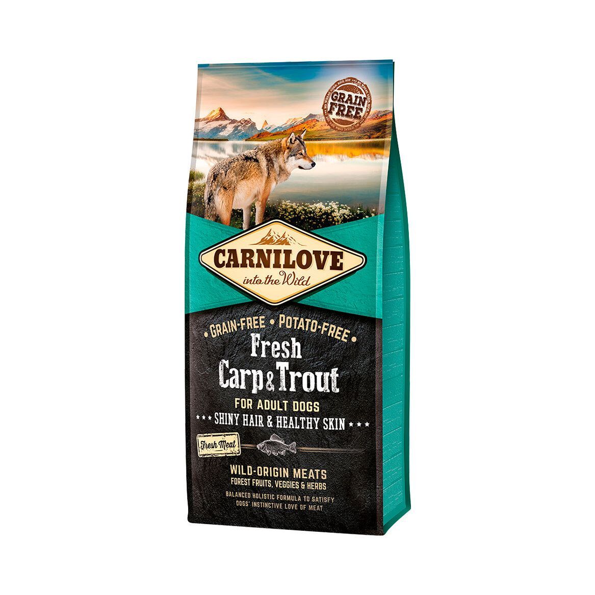 Carnilove Dog Adult Fresh Carp & Trout - 12 kg