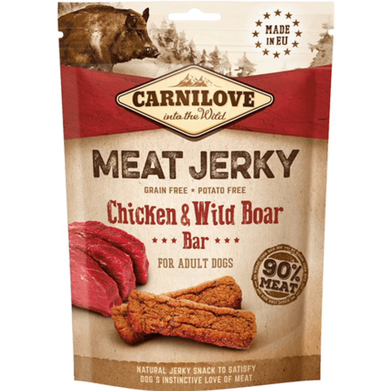 Jerky Chicken & Wild Boar Bar 100 g