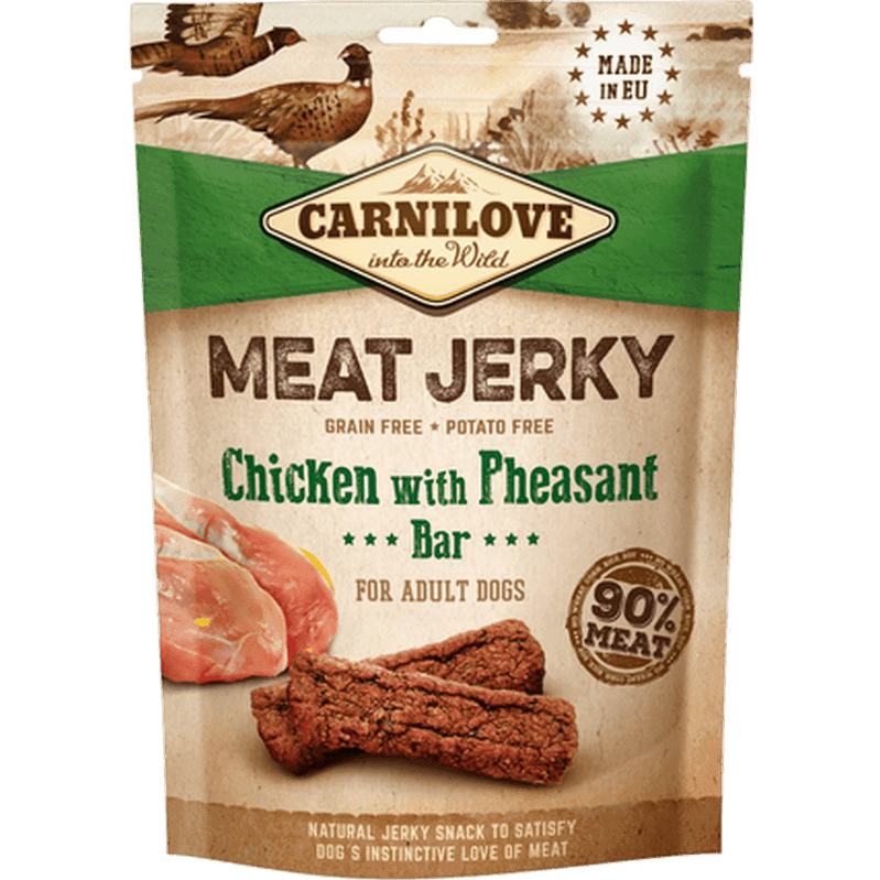 Jerky Chicken with Pheasant Bar 100 g