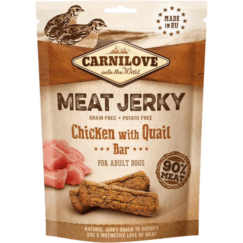 Jerky Chicken with Quail Bar 100 g