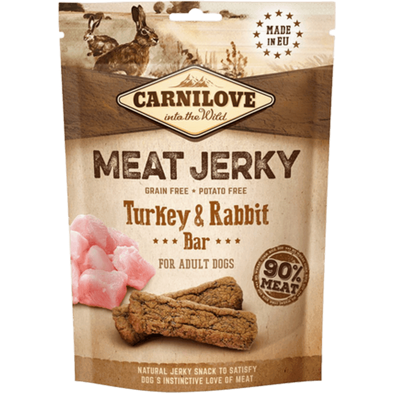 Jerky Turkey & Rabbit Bar 100 g