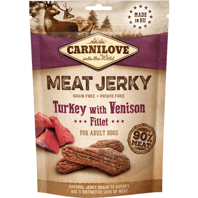 Jerky Turkey with Venison Fillet 100 g