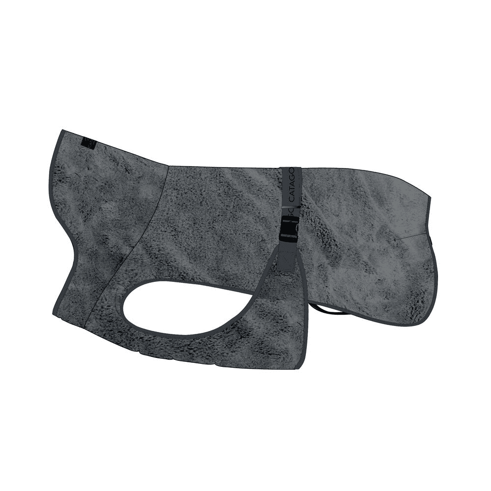 CATAGO Quick Dry Hundtäcke Asphalt (35)