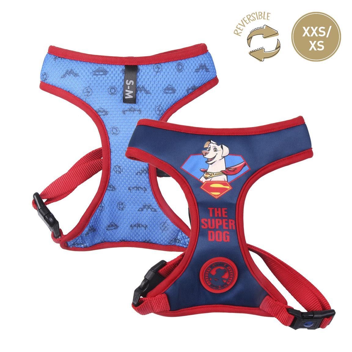 DC Comics Pets Vadderad Reversibel Hundsele - S/M