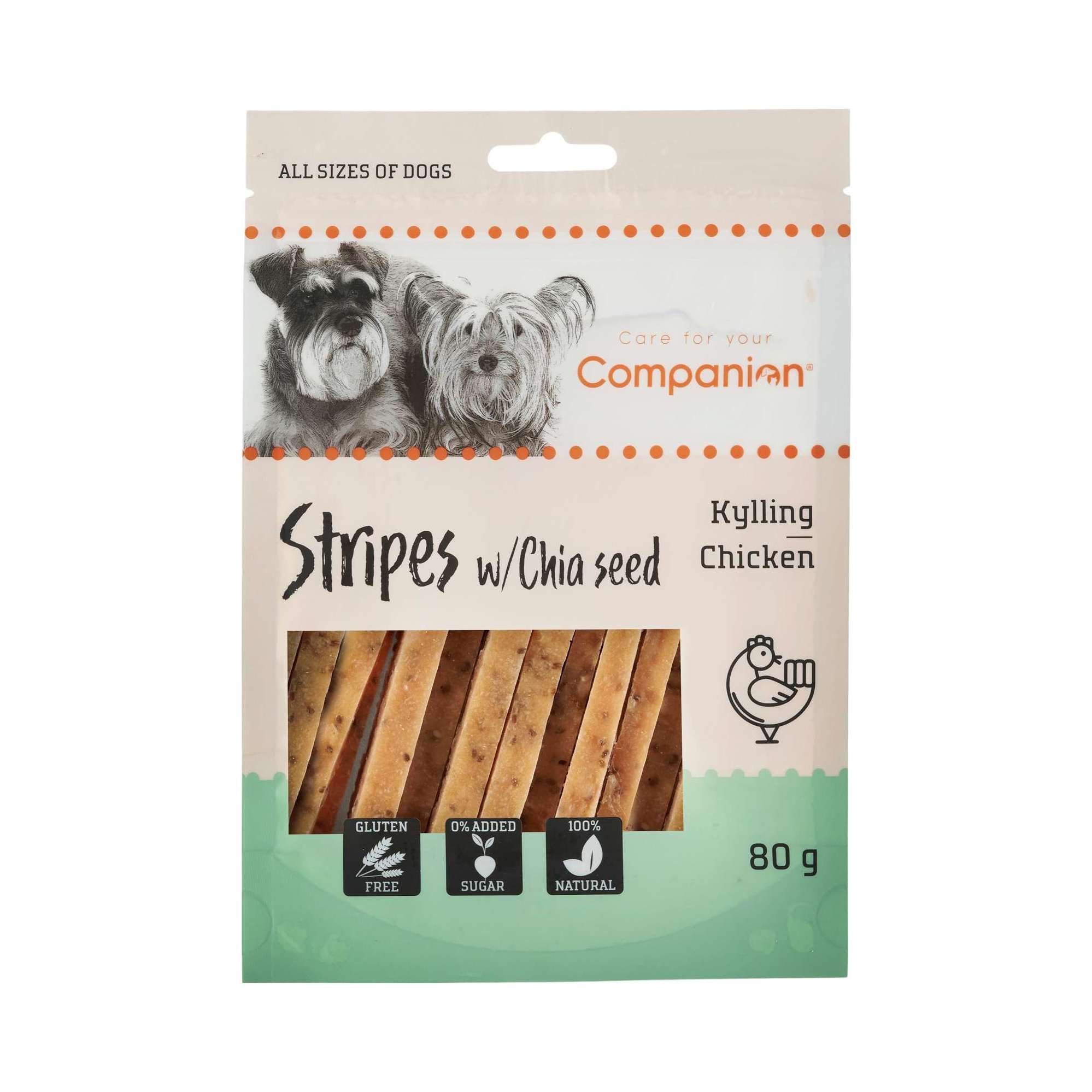 Companion Chicken Stripes Chia Seed - 80 g