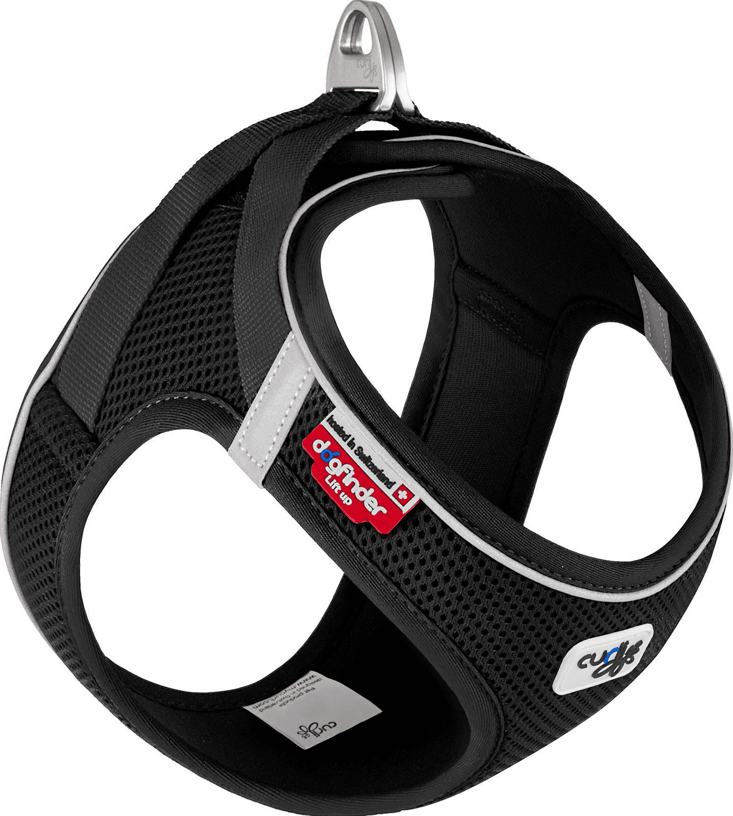Curli Magnetic Vest Hundsele Air-Mesh - Svart (M)