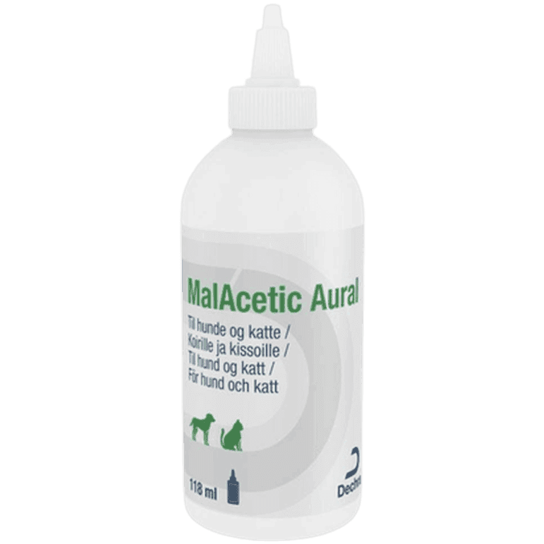 MalAcetic™ Aural Ear Flush Dogs & Cats 118 ml